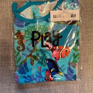 Little Sleepies Nemo's Reef Pocket Shorty Romper